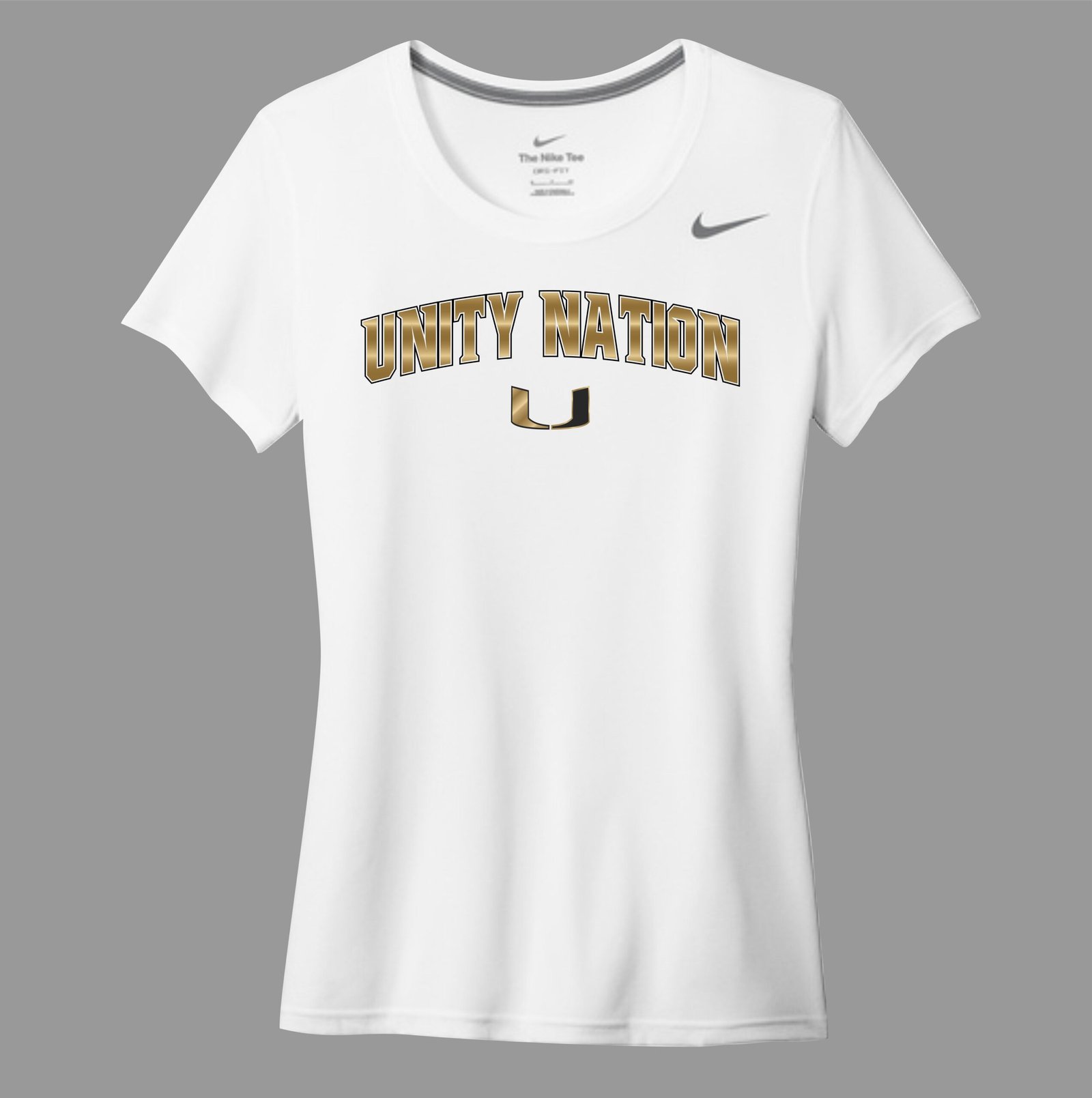 Nike™ Womens_Unity Nation Tee_white