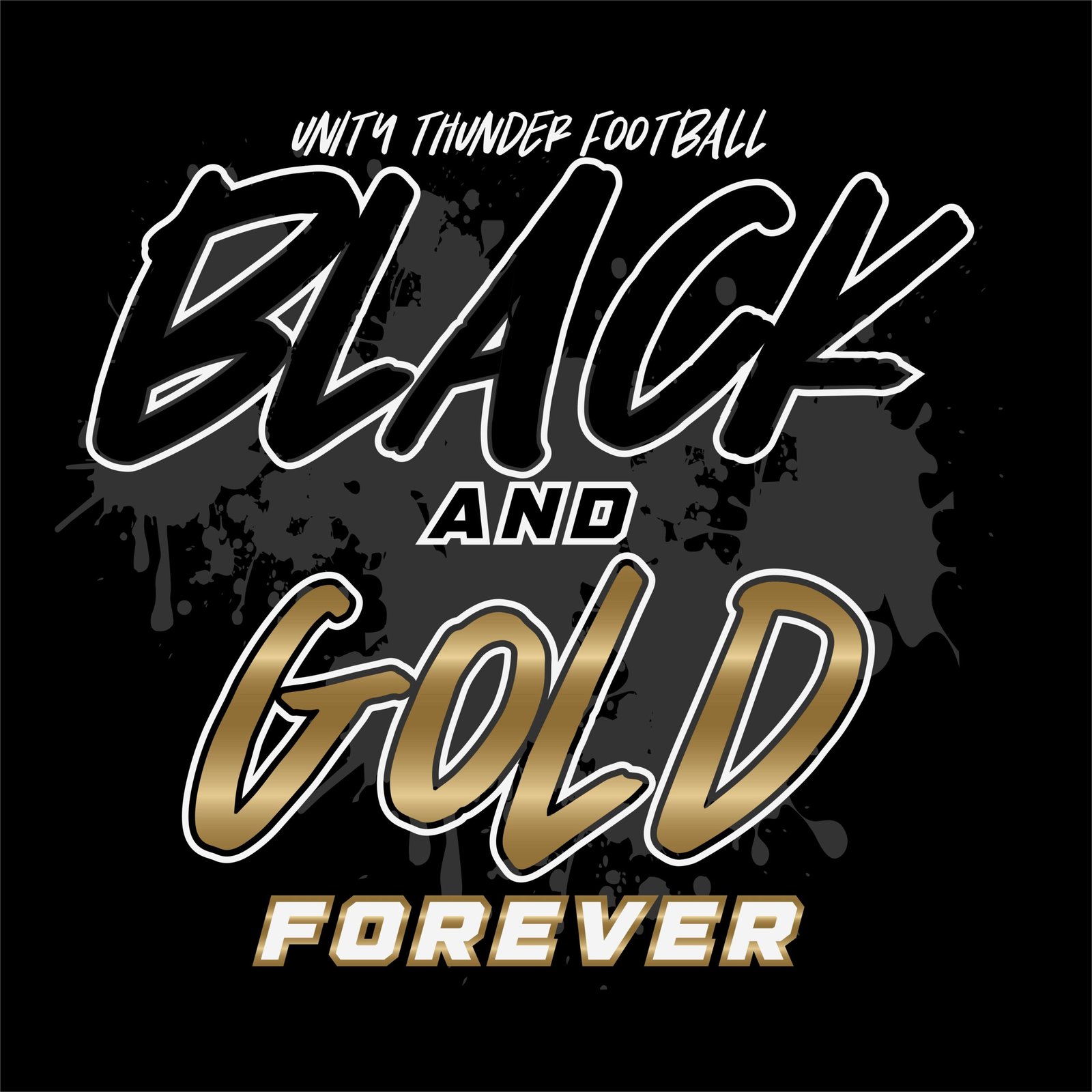 Black and Gold Forever_Black - Image 2
