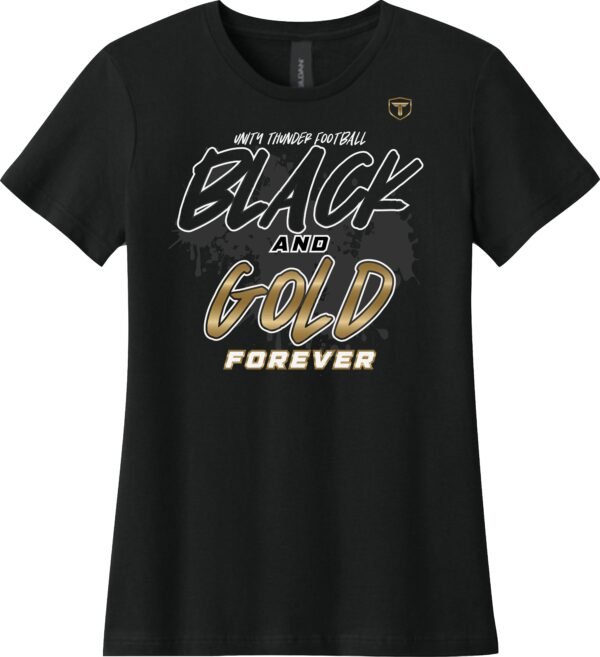 Women's_Black and Gold Forever_Black