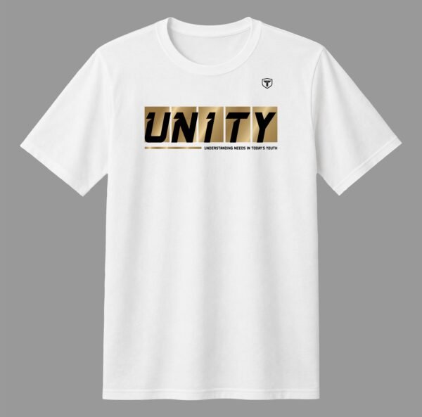 Unity Block Logo Tee_White