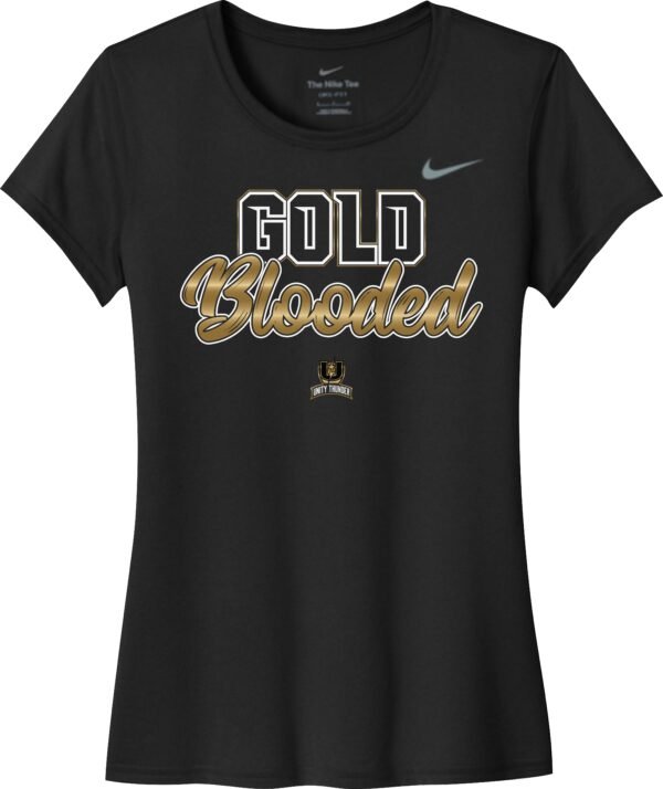 Nike™ Womens_Gold Blooded Tee_Black