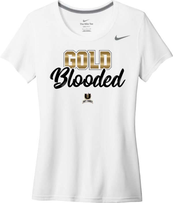 Nike™ Womens_Gold Blooded Tee_White